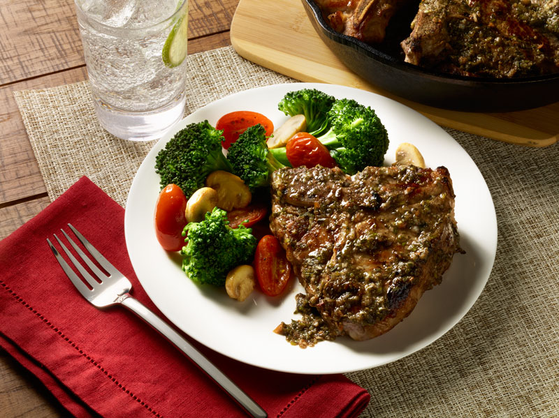 Caribbean Jerk Veal Chops background image