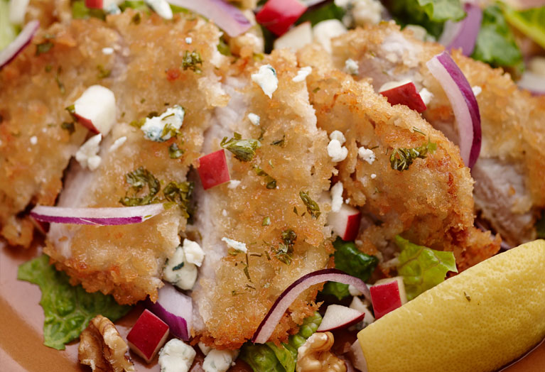 Crispy Veal and Walnut Salad