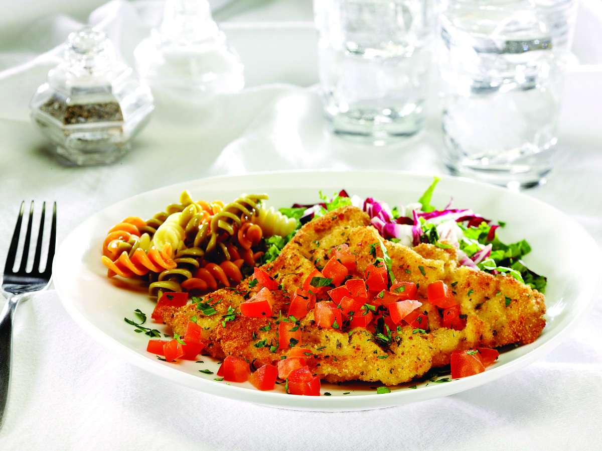 Easy Veal Milanese Recipe background image