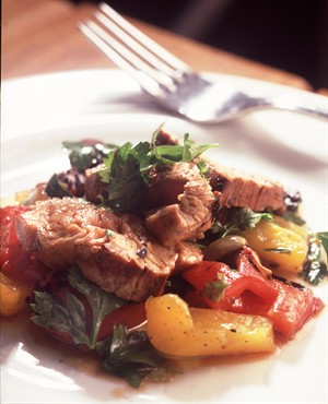 Grilled Veal Salad with Sherry Vinegar