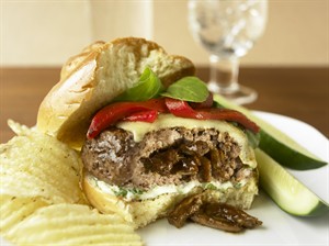 Osso Buco Burger background image
