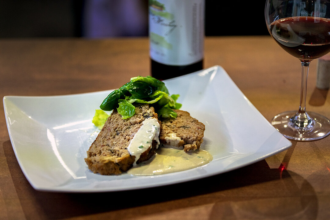 Veal and Mushroom Meatloaf