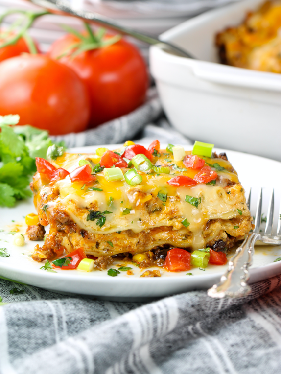 Easy Mexican Lasagna