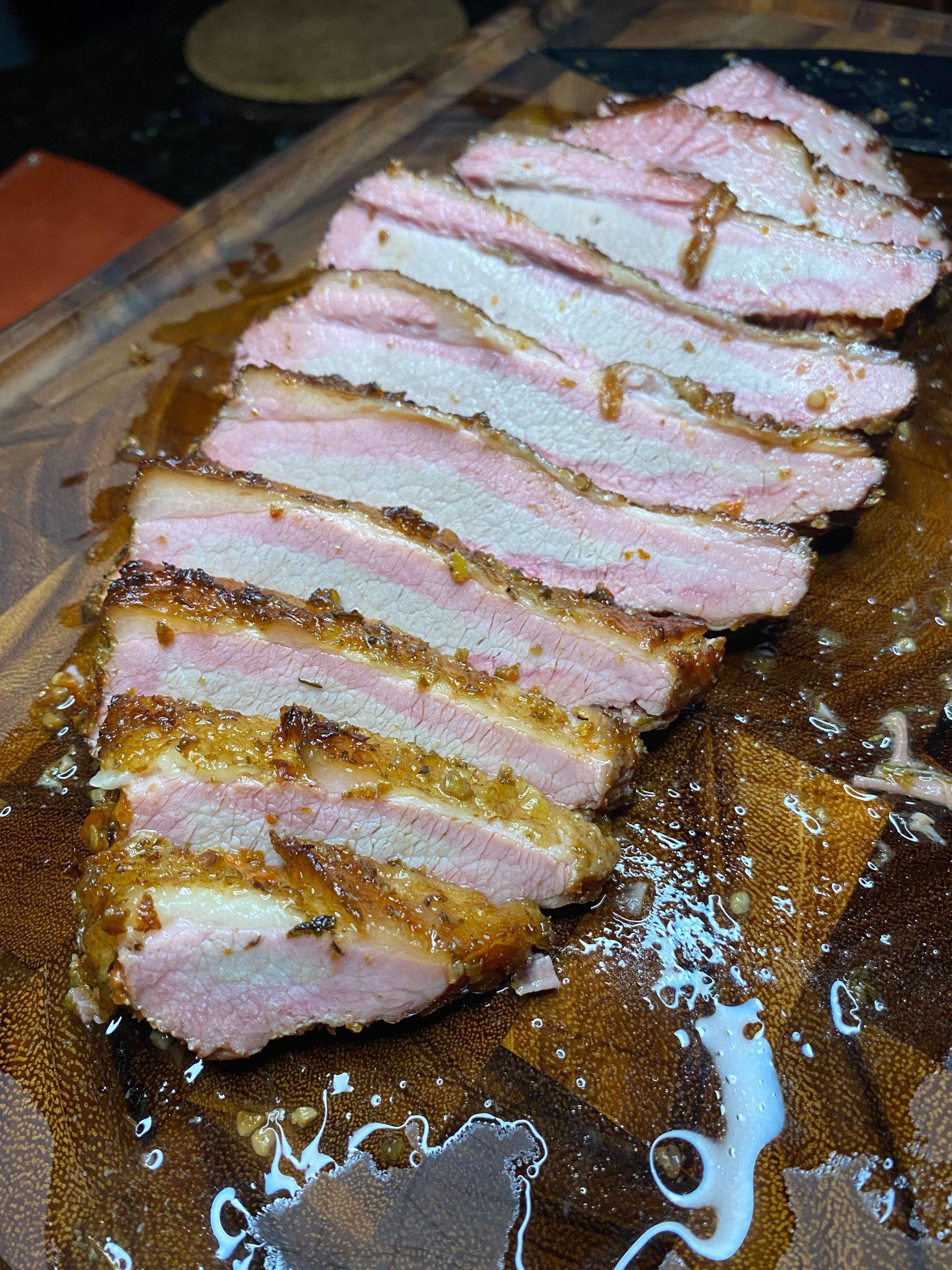 Veal Brisket Smoked