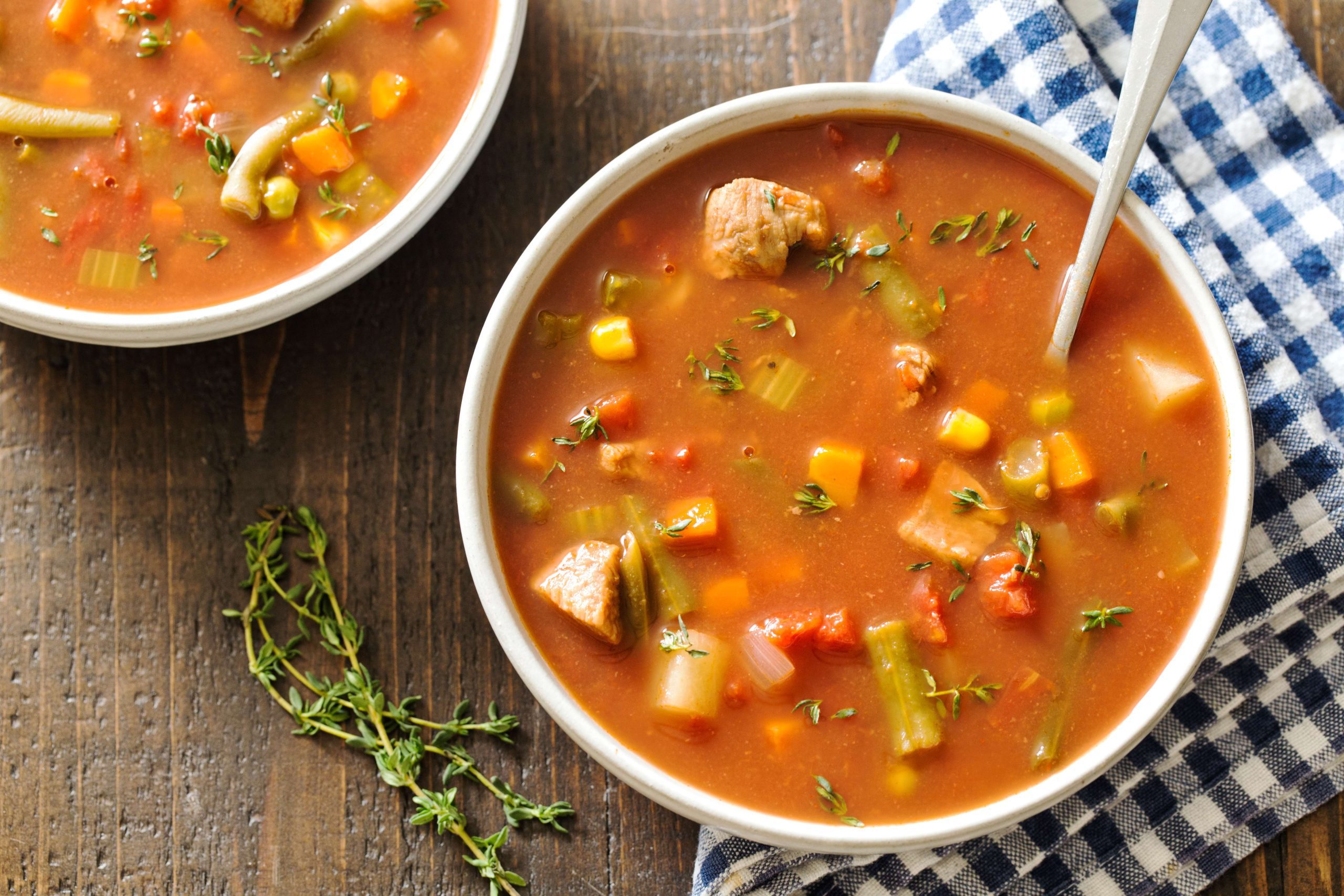 Slow Cooker Veal Vegetable Soup