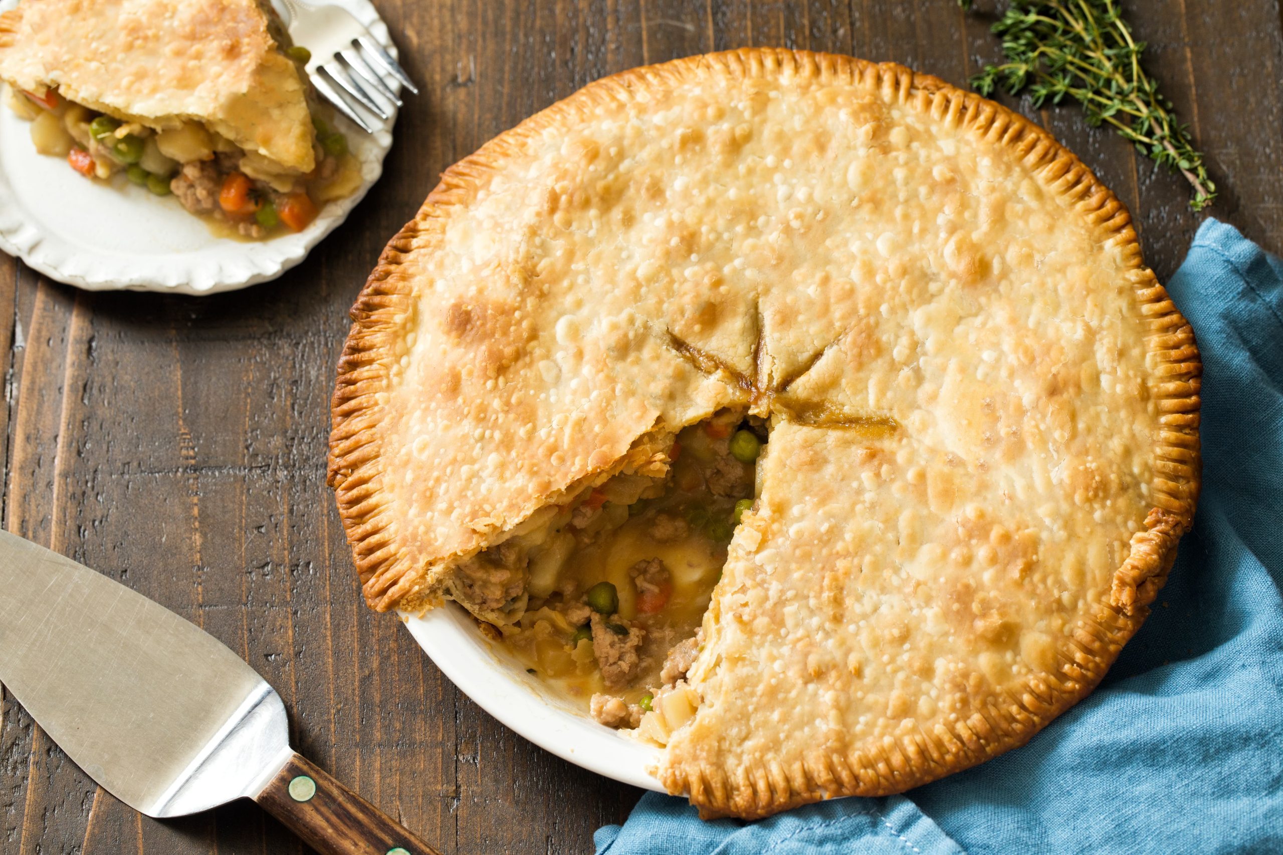 Veal Pot Pie background image