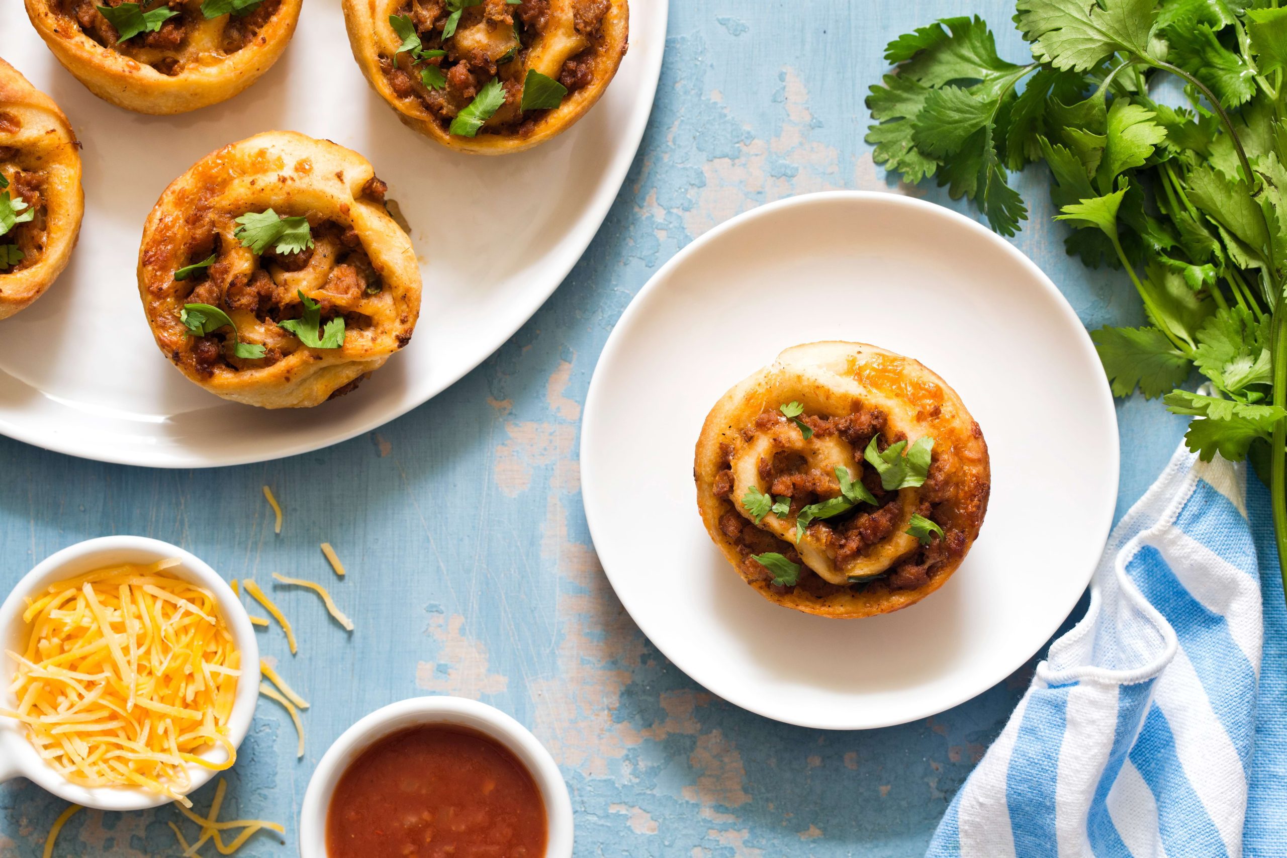 Veal Taco Pizza Rolls