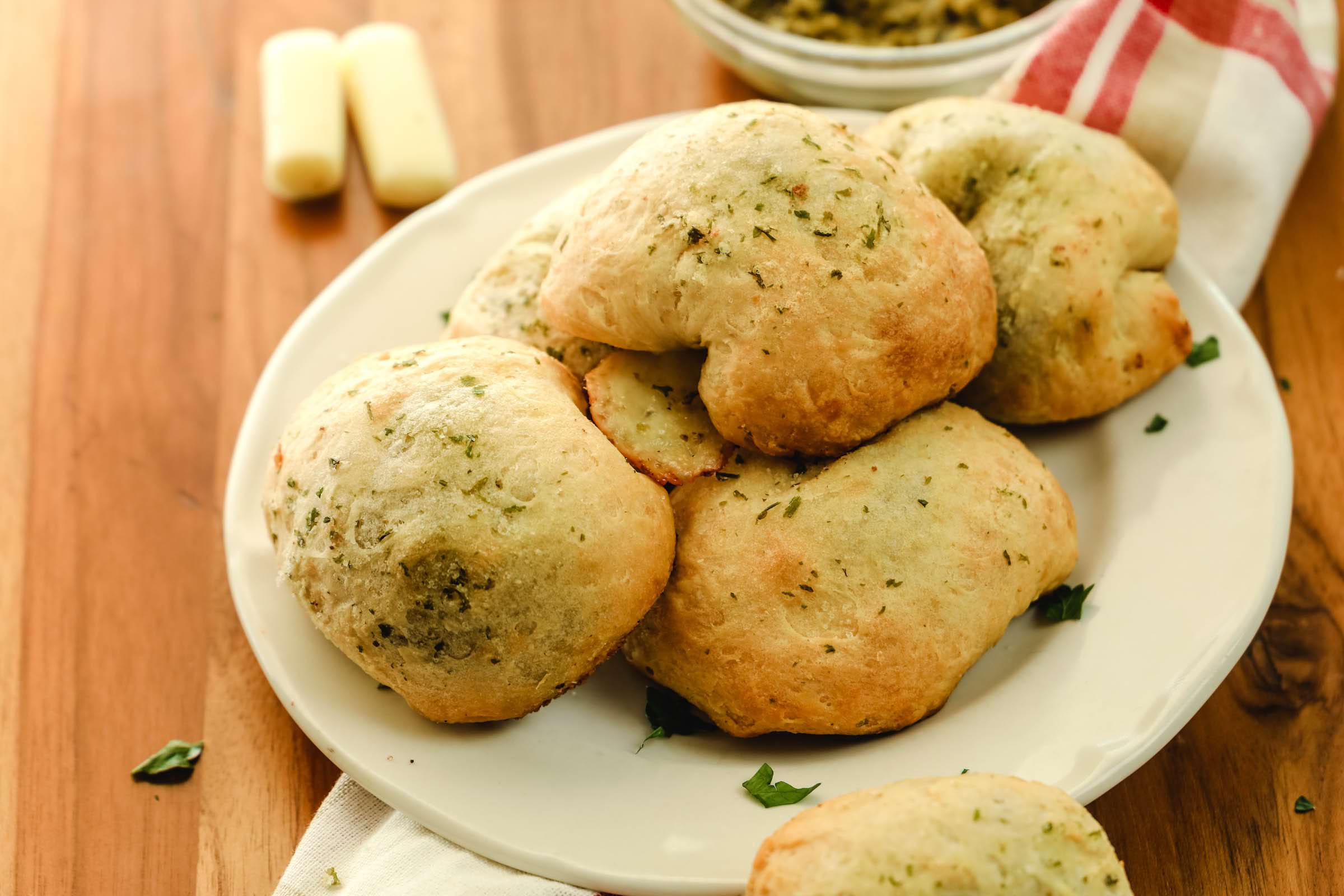 Veal Mozzarella Biscuit Bites