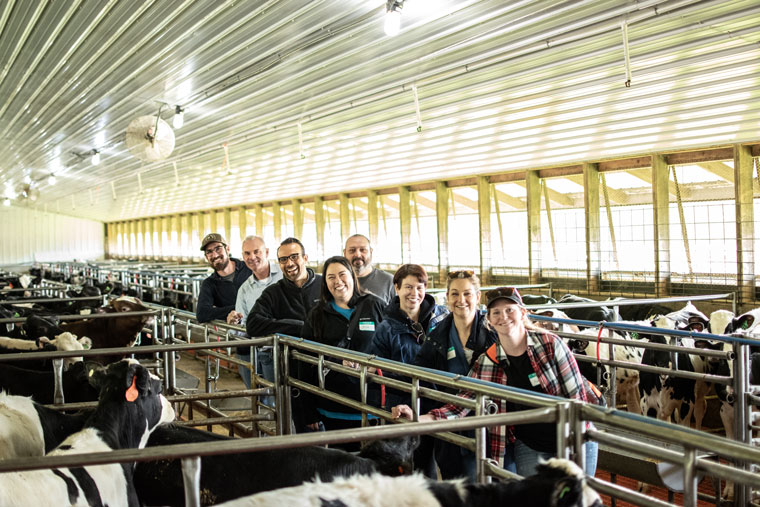 Dietitians tour farms during Veal.org’s 2023 Discover Veal Tour