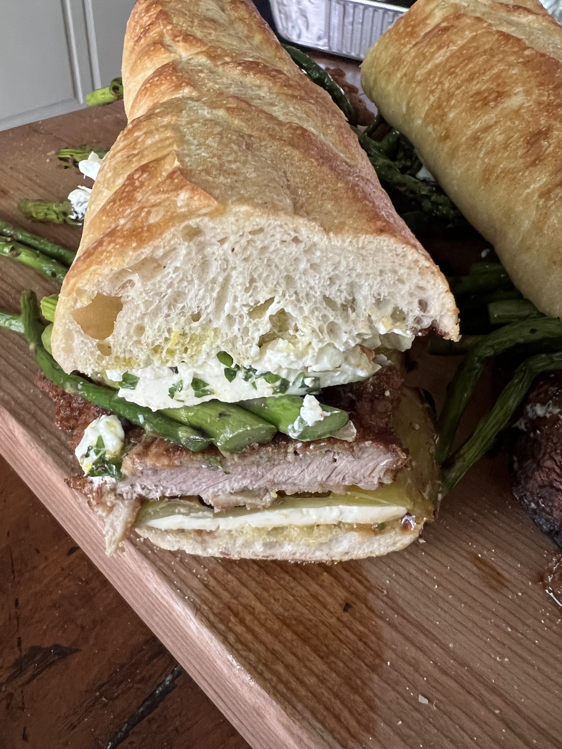 Ultimate Veal Cutlet Sandwich background image