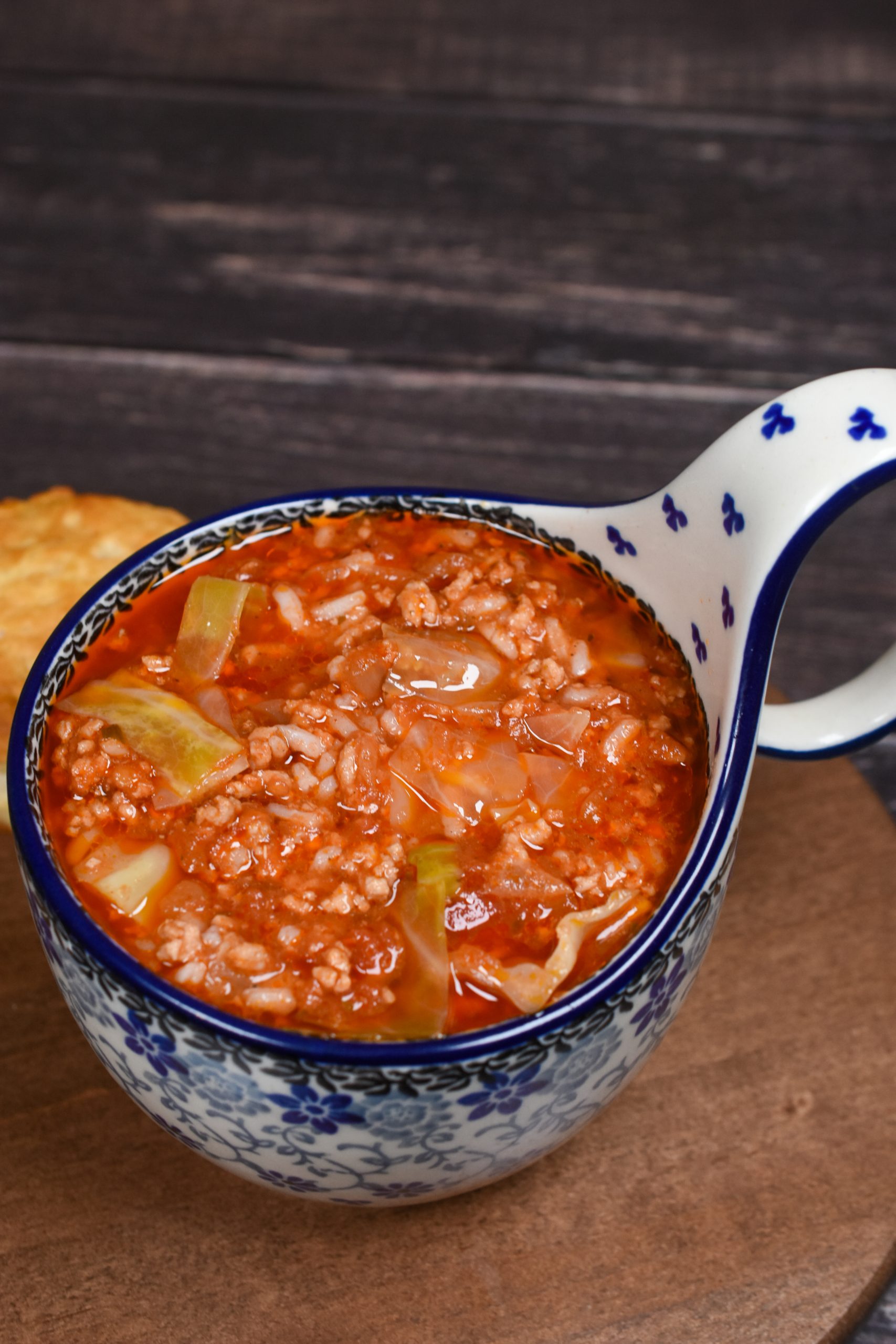 Stuffed Cabbage Soup background image